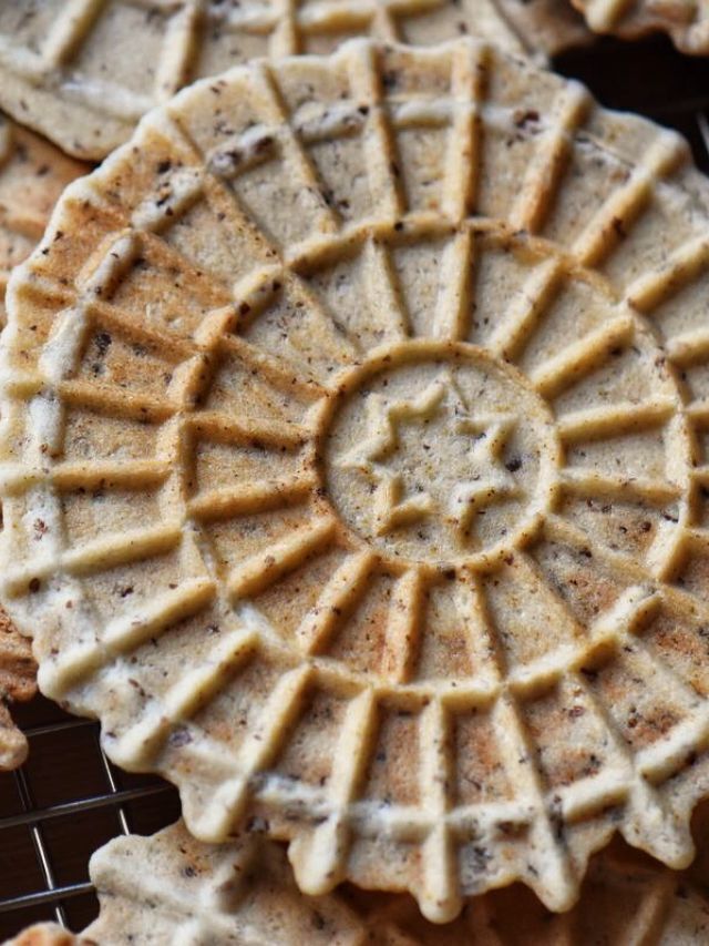 Plant-Based Pizzelle: A Twist on a Classic Italian Cookie