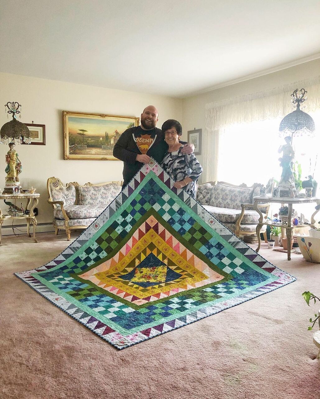 Threading Traditions: How Sicilian Heritage Shapes Giuseppe Ribaudo’s Modern Quilts